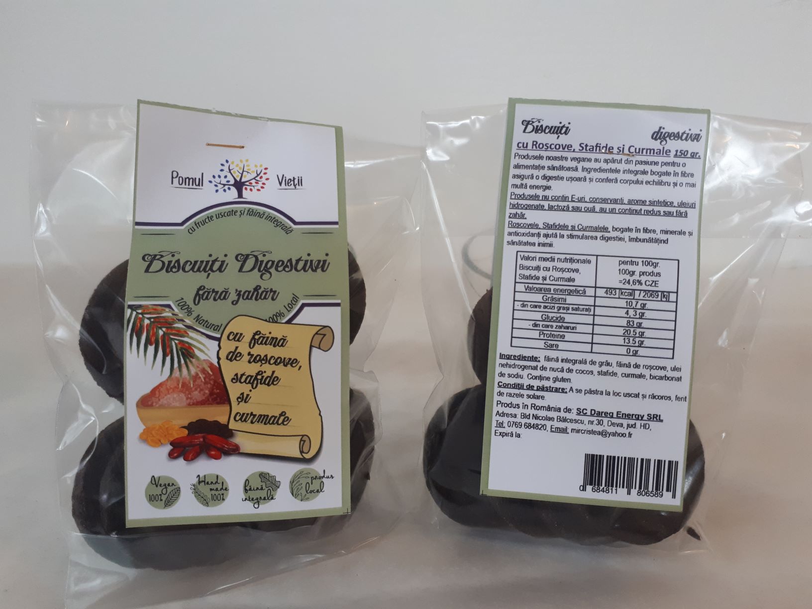 biscuiti digestivi fara zahar